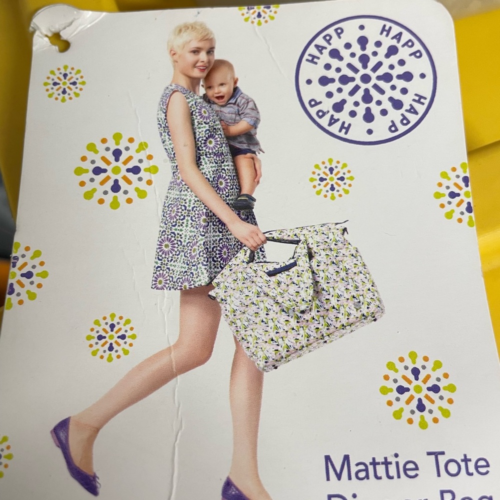 Mattie‎ tote diaper bag - Picture 4 of 4